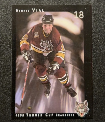1998 Pro Set #18 Dennis Vial — front