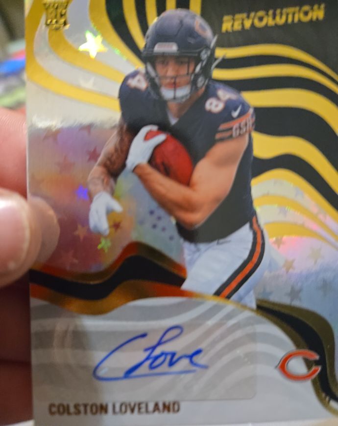 2025 Panini Revolution Revolution Signatures #RSA-40 Colston Loveland — front