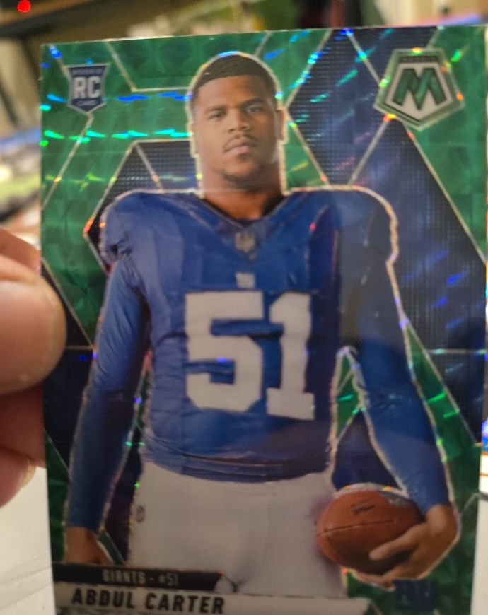 2025 Panini Mosaic #282 Abdul Carter — front