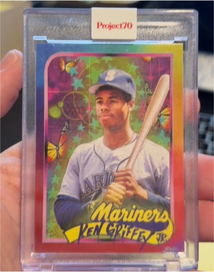 2021 Topps Project 70 #826 Ken Griffey Jr by RISK — front