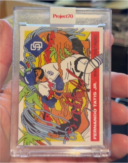 2021 Topps Project 70 #2 Fernando Tatis Jr. by Ermsy — front