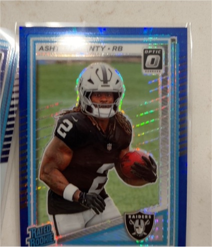 2025 Panini Donruss Optic #202 Ashton Jeanty — front