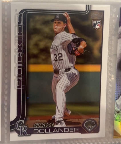 2025 Topps Chrome Update #USC18 Chase Dollander — front