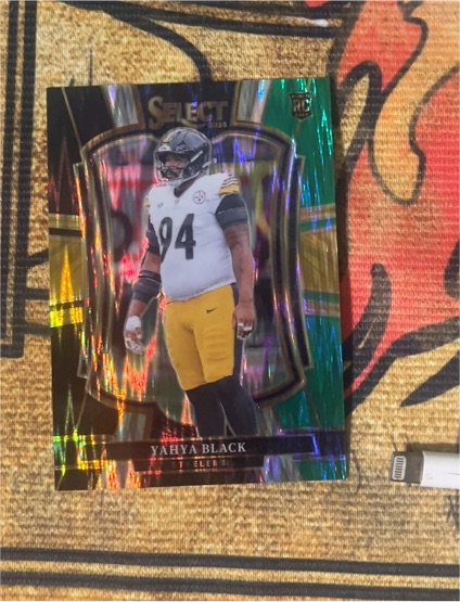 2025 Panini Select #153 Yahya Black — front