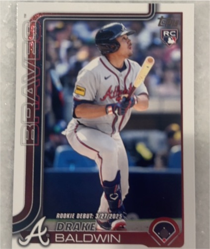 2025 Topps Update #US113 Drake Baldwin — front