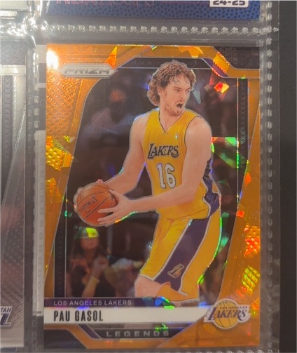 2024-25 Panini Prizm Legends #281 Pau Gasol — front