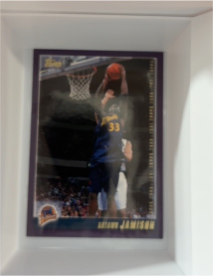 2000-01 Topps #217 Antawn Jamison — front
