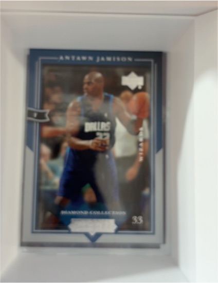 2003-04 Upper Deck Rookie Exclusives #45 Antawn Jamison — front
