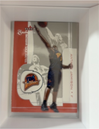2001-02 Fleer Exclusive #45 Antawn Jamison — front