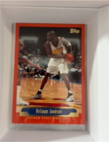 1999-00 Topps #124 Antawn Jamison — front
