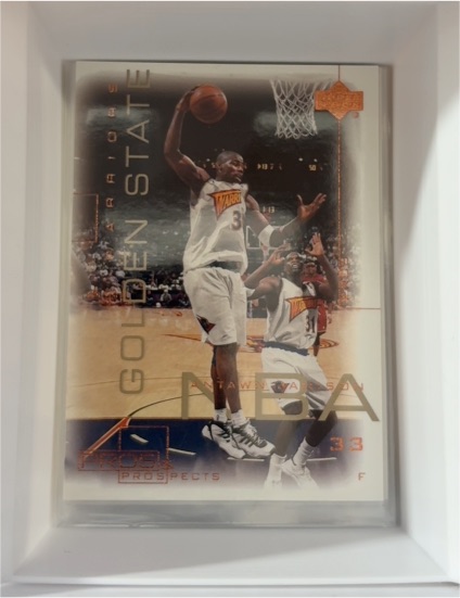 2000-01 Upper Deck Pros & Prospects #25 Antawn Jamison — front