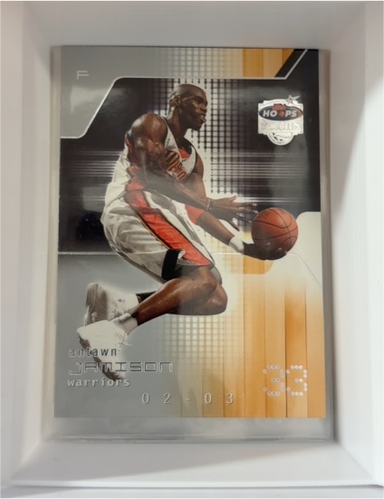 2002-03 Hoops Stars #43 Antawn Jamison — front