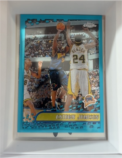 2001-02 Topps Chrome #53 Antawn Jamison — front