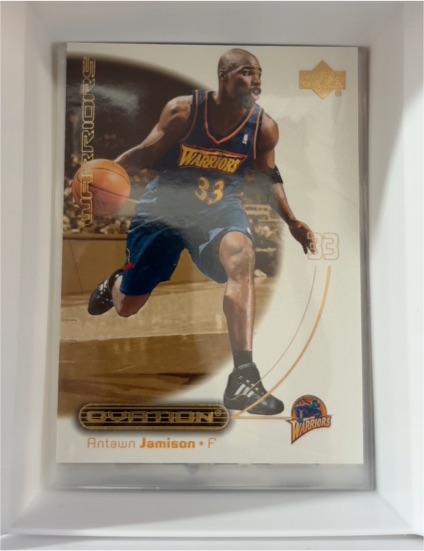 2000-01 Upper Deck Ovation #18 Antawn Jamison — front