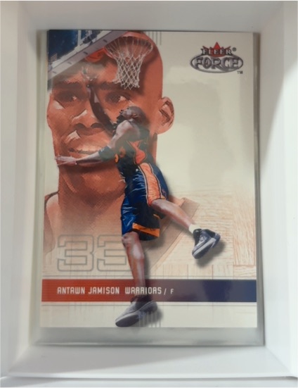 2001-02 Fleer Force #87 Antawn Jamison — front