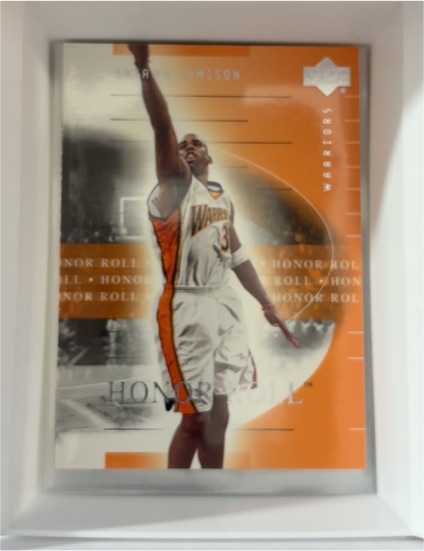 2001-02 Upper Deck Honor Roll #26 Antawn Jamison — front