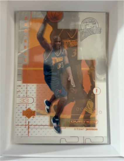 2001-02 Upper Deck Ovation #25 Antawn Jamison — front