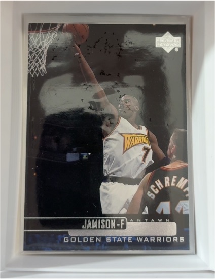 1999-00 Upper Deck #40 Antawn Jamison — front