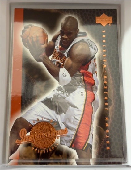 2001-02 Upper Deck Inspirations #28 Antawn Jamison — front