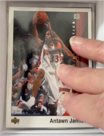 2002-03 Upper Deck UD Authentics #24 Antawn Jamison — front