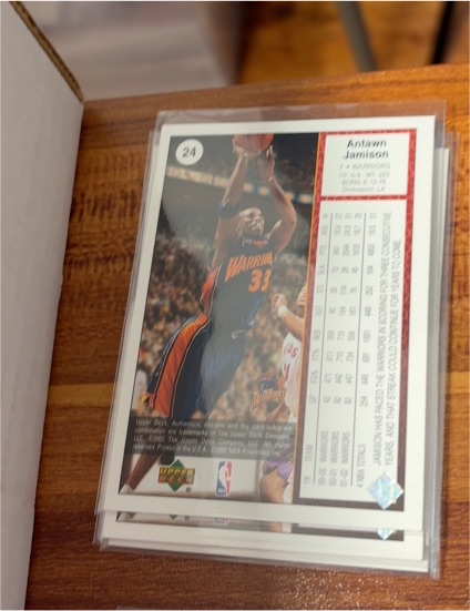 2002-03 Upper Deck #24 Antawn Jamison — front