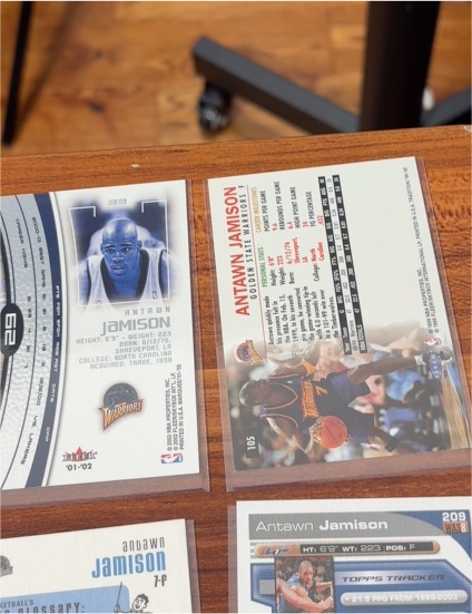 2000-01 Fleer #105 Antawn Jamison — front