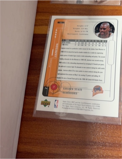 1996 Upper Deck #1 Latrell Sprewell — front