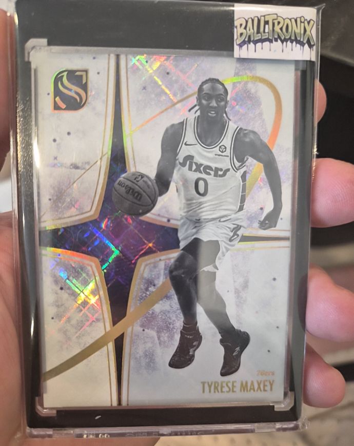 2020-21 Panini Flux #208 Tyrese Maxey — front