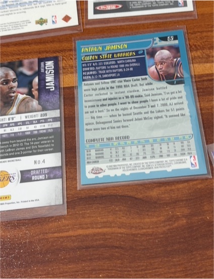 1998-99 Topps #59 Antawn Jamison — front