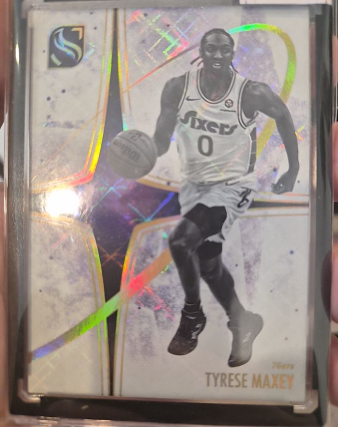 2021-22 Panini Illusions #15 Tyrese Maxey — front