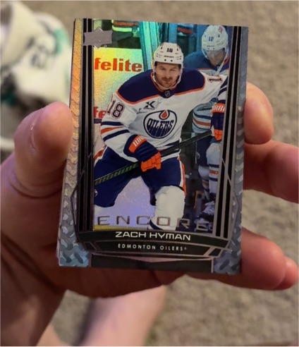 2025-26 Upper Deck Series 1 Encore #E-13 Zach Hyman — front