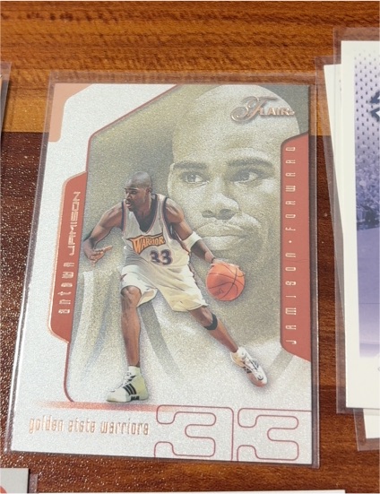 2000 Fleer #33 Antawn Jamison — front