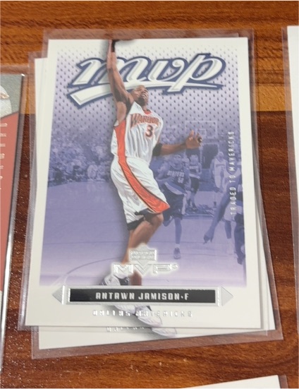 2003-04 Upper Deck MVP #45 Antawn Jamison — front