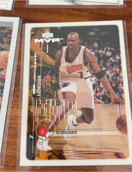 1999-00 Upper Deck MVP #50 Antawn Jamison — front
