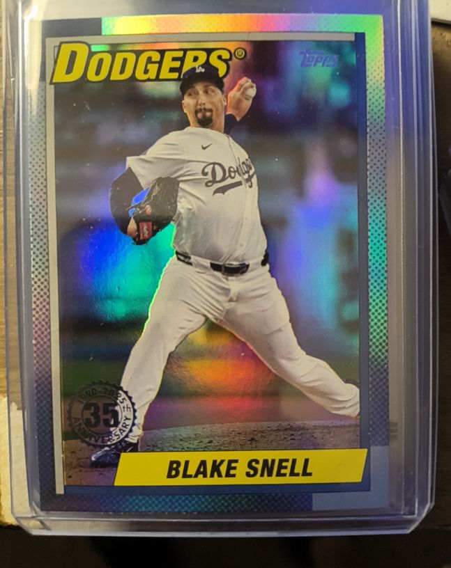 2025 Topps Update #U90-4 Blake Snell — front