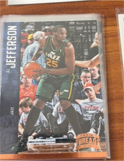2012-13 Panini Threads #139 Al Jefferson — front