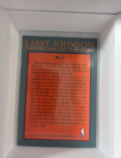 1992-93 Fleer #4 Larry Johnson NBA Rookie of the Year — front