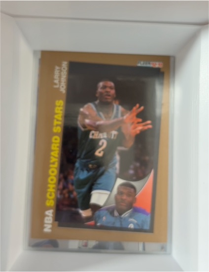 1992-93 Fleer #259 Larry Johnson — front