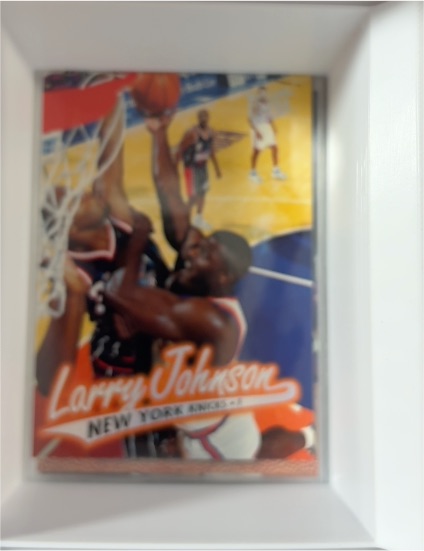 1996-97 Fleer Ultra #221 Larry Johnson — front