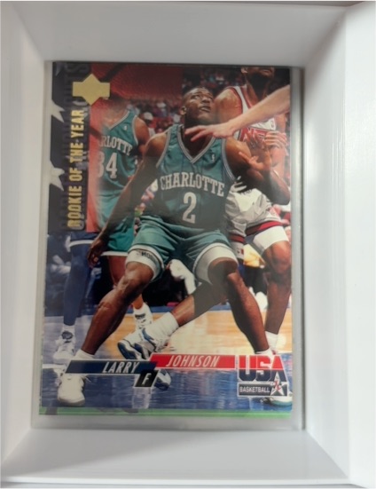 1994 Upper Deck USA #21 Larry Johnson — front