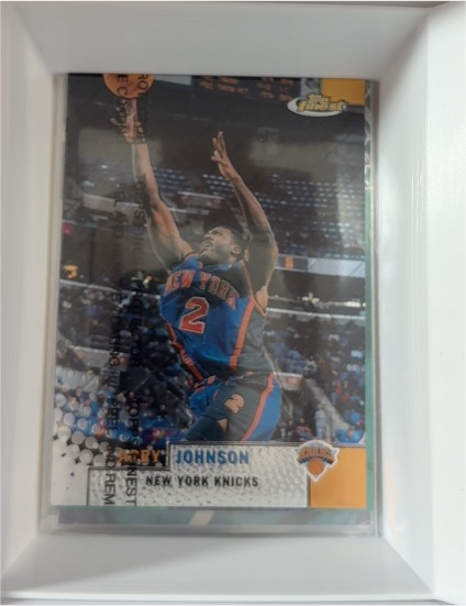 1999-00 Topps Finest #92 Larry Johnson — front