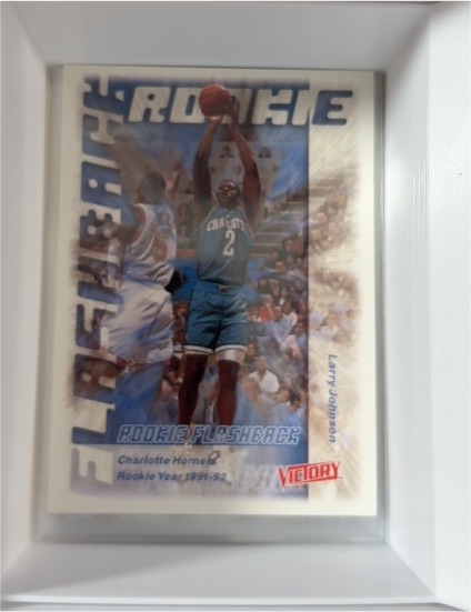 1999-00 Upper Deck Victory #295 Larry Johnson — front