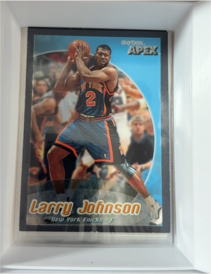1999-00 SkyBox Apex #44 Larry Johnson — front