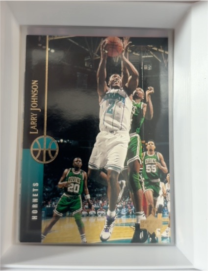 1994-95 Upper Deck #90 Larry Johnson — front