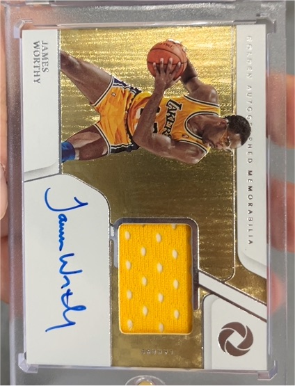 2019-20 Panini Opulence #14019 James Worthy — front