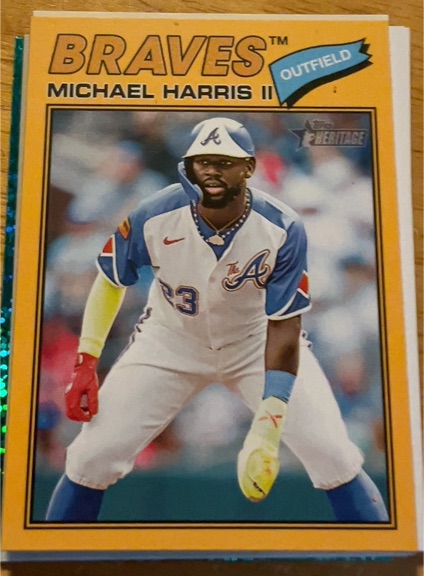 2024 Topps Series 1 #243 Michael Harris II — front
