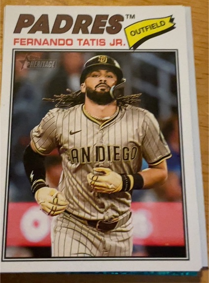 2026 Topps Heritage #322 Fernando Tatis Jr. — front
