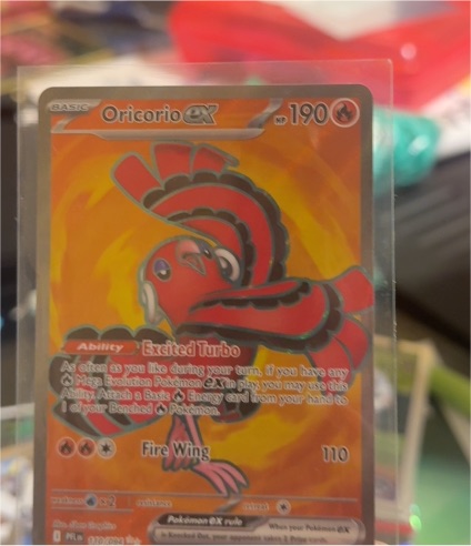 2025 Pokémon TCG Phantasmal Flames Oricorio EX 110/094 — front