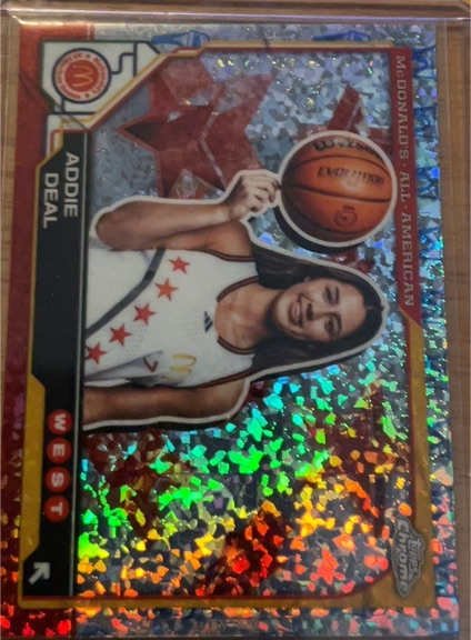 2025 Topps Chrome McDonald's All American #67 Addie Deal — front