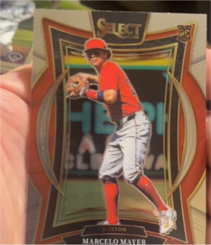 2025 Panini Select #31 Marcelo Mayer Boston Red Sox Rookie — front